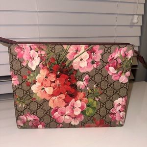 Gucci Floral Cosmetic Pouch